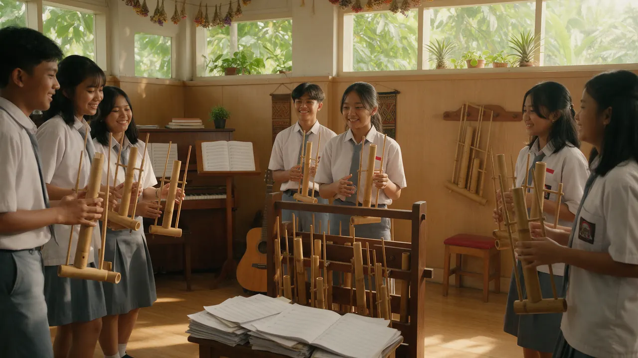 Ansambel Angklung Sekolah